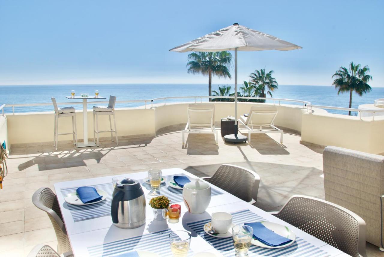 D12 Espectacular Y Moderno Apartamento En Primera Linea - Estepona - Sinfonia Del Mar 외부 사진