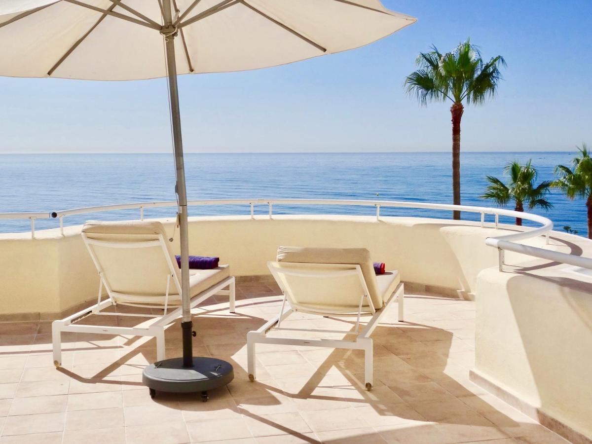 D12 Espectacular Y Moderno Apartamento En Primera Linea - Estepona - Sinfonia Del Mar 외부 사진