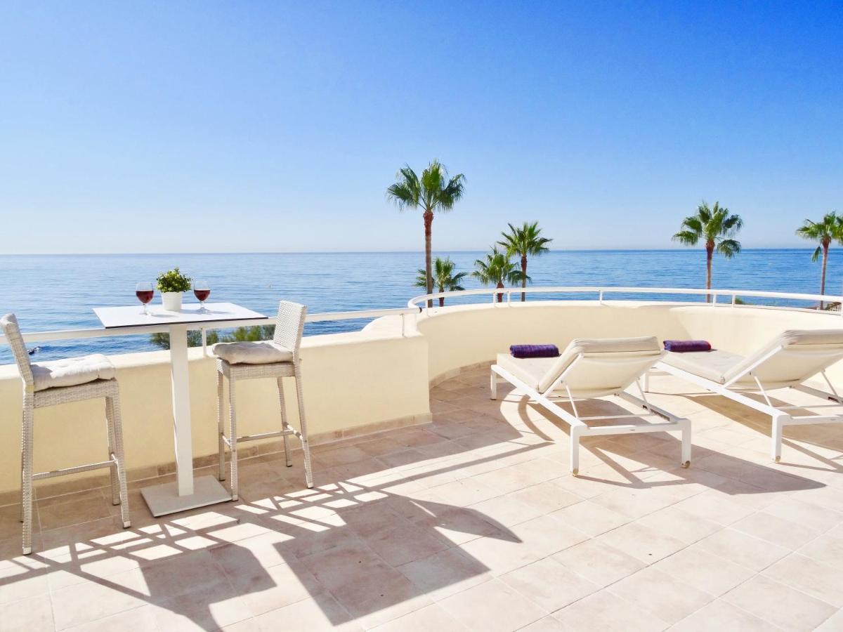 D12 Espectacular Y Moderno Apartamento En Primera Linea - Estepona - Sinfonia Del Mar 외부 사진